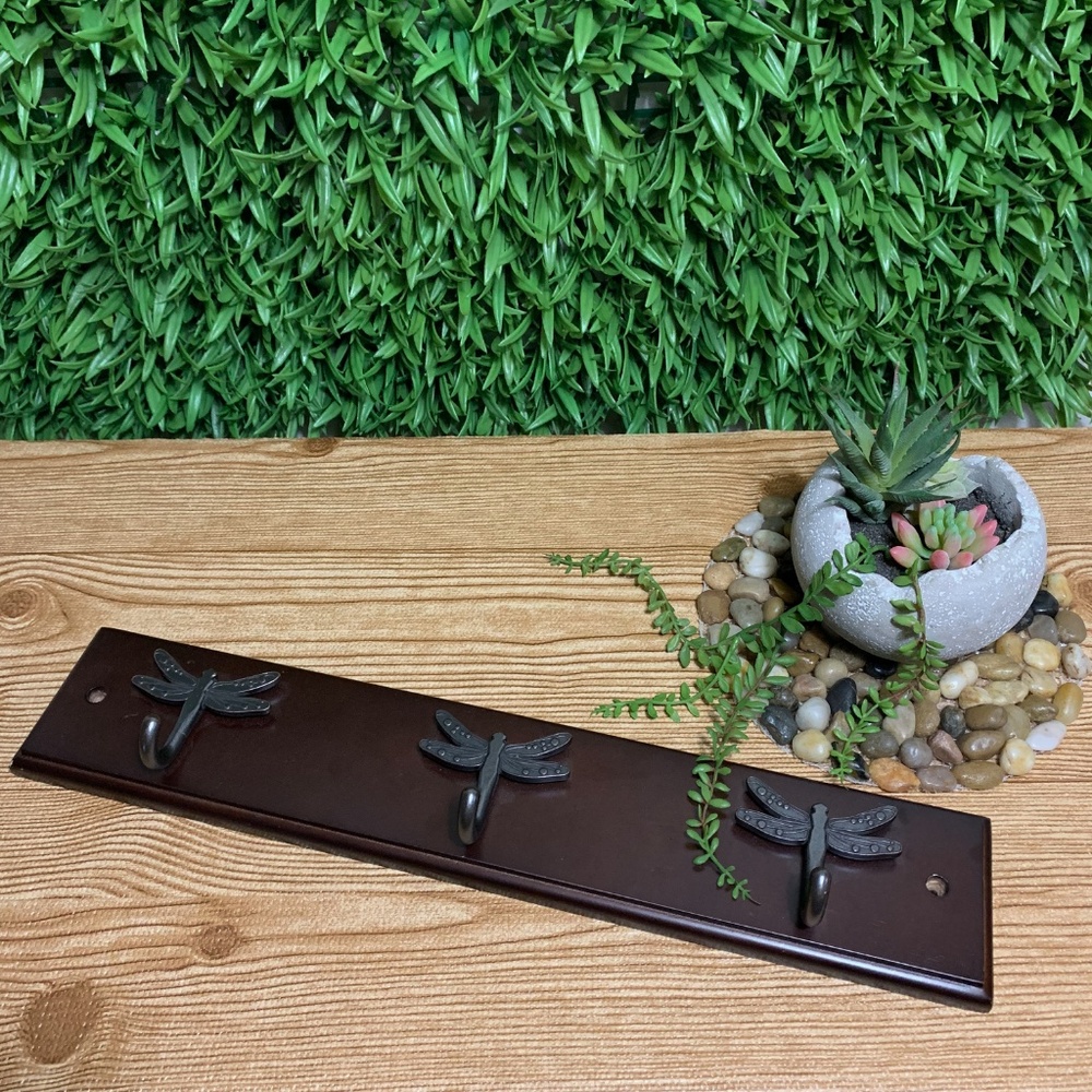 Firefly Wooden Metal Iron Coat Wall Hook Hanger